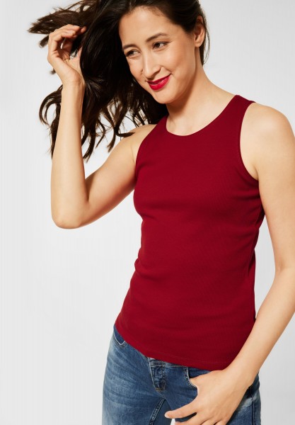 Street One - Top in new Basic in Gentle Red