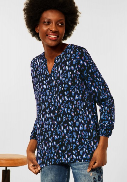 CECIL - Shirt im Tunika Style in Deep Blue