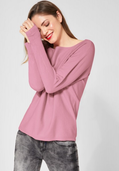 Street One - Basic Shirt Enisa in Orchid Rose