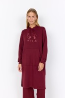 Soyaconcept Sweatkleid SC-Banu in Dark Red