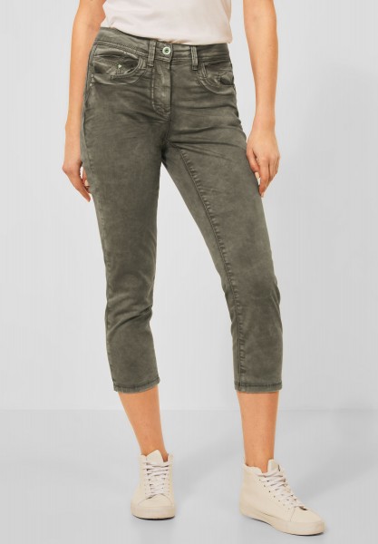 CECIL - Casual Fit Hose in Utility Olive