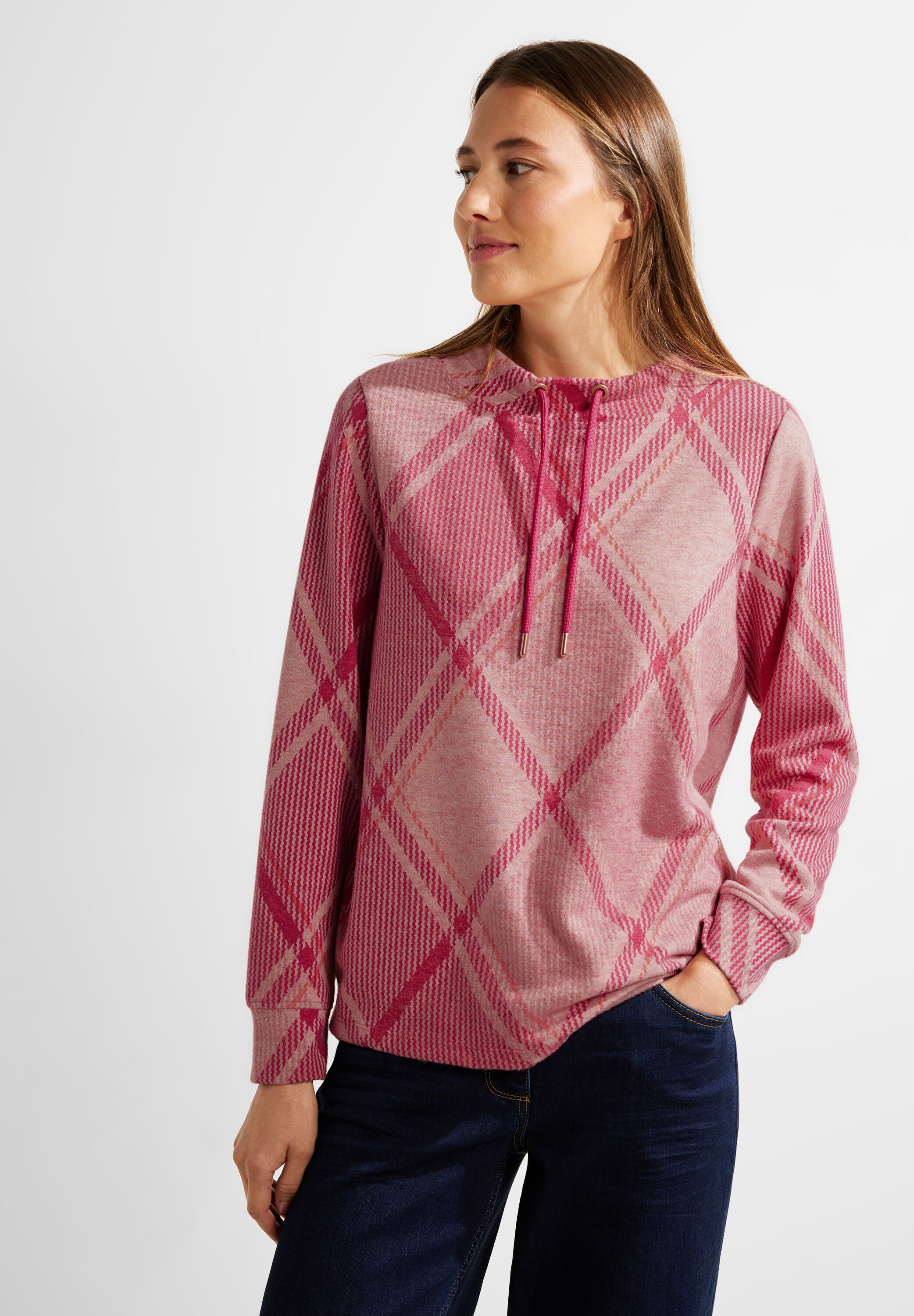 Coral Mode CONCEPT - im Langarmshirt in Cosy B320545-35068 CECIL SALE reduziert