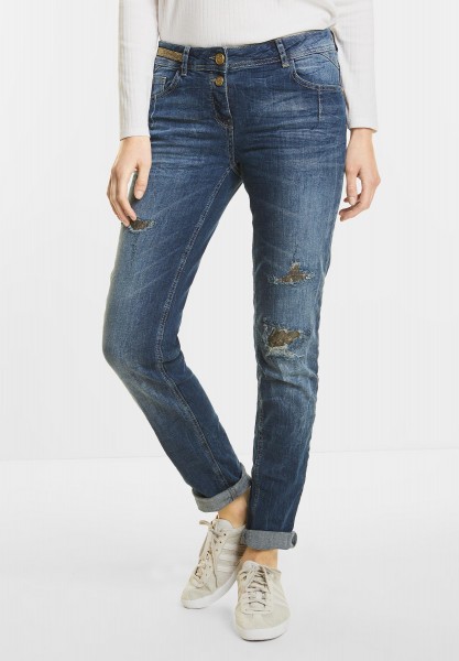 CECIL - Heavy Used Denim Charlize in Authentic Used Wash