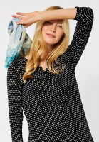 CECIL - Tunika mit Minimalprint in Black