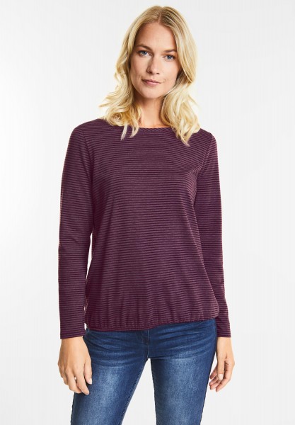 CECIL - Shirt Malena in Deep Berry
