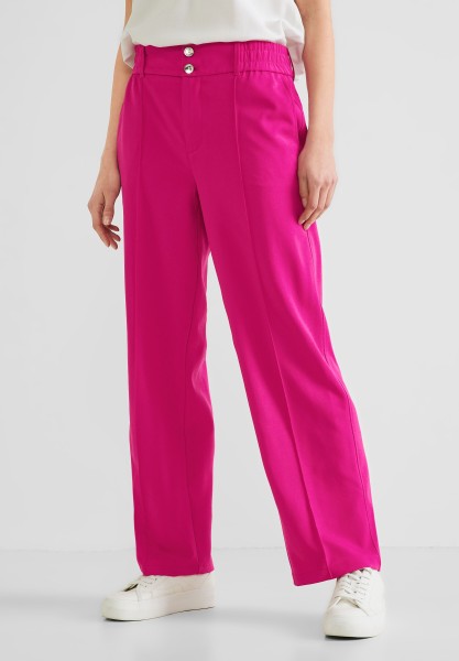 Street One Casual Fit Hose in Nu Pink