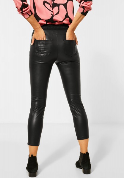 Street one lederimitat hose schwarz Clearance