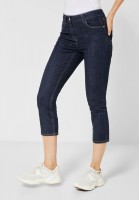 CECIL - Verkürzte Denim in Rinsed Wash