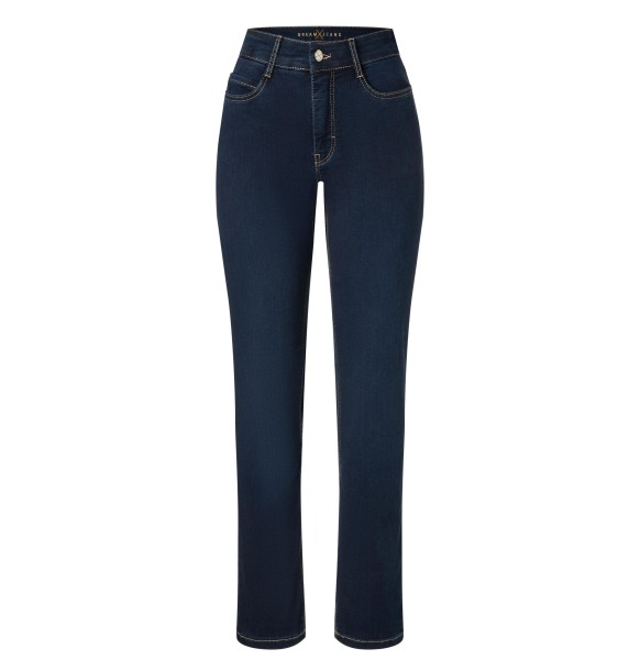 MAC Straight Fit Jeans mit Shaping-Effekt in Dark Washed