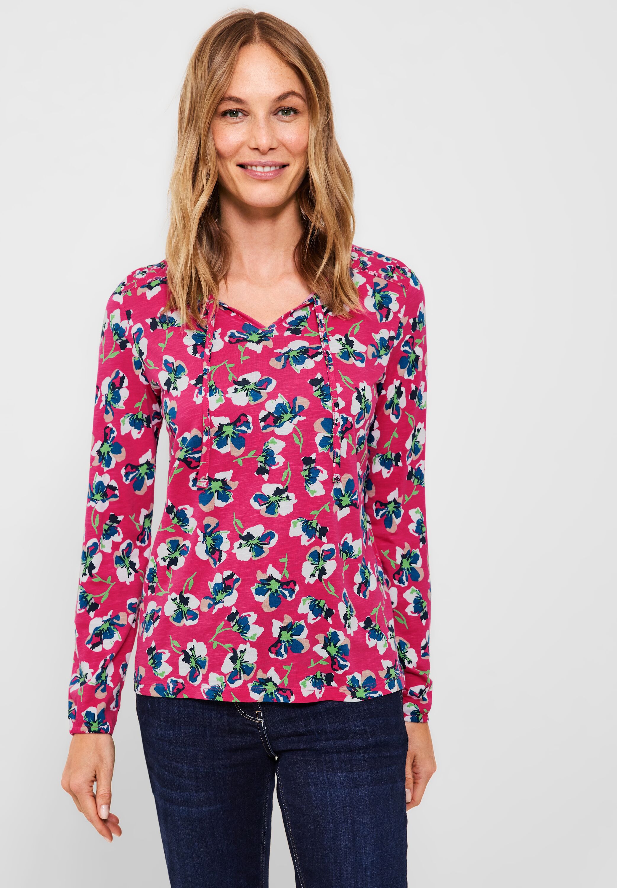CECIL Shirt in Fresh Pink im SALE reduziert B319219-34686 - CONCEPT Mode