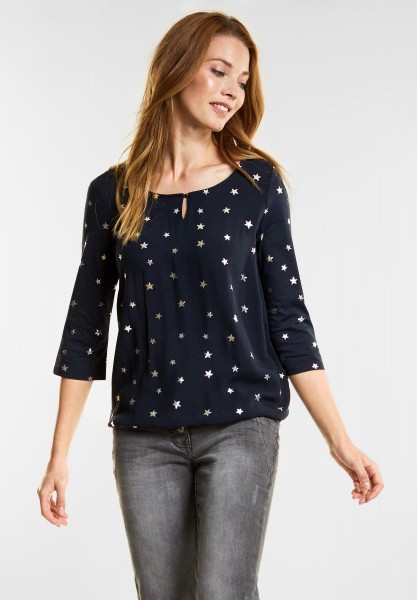 CECIL - Stylisches Shirt Lexi in Deep Blue