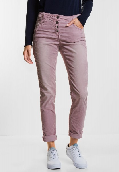 CECIL - Weiche Cordhose Hailey in Dusty Rose
