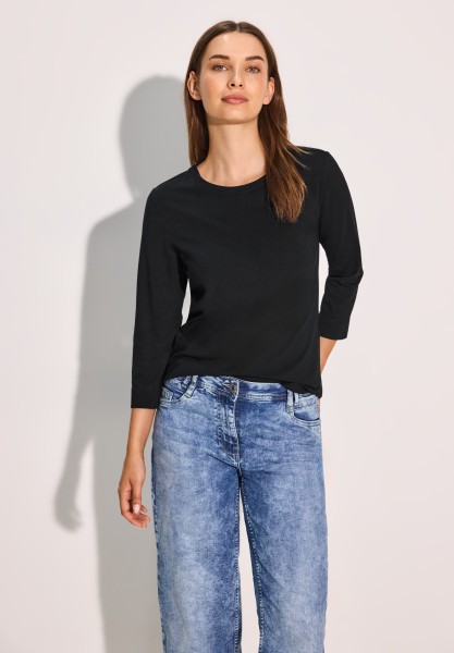 Cecil Basic Shirt in Black