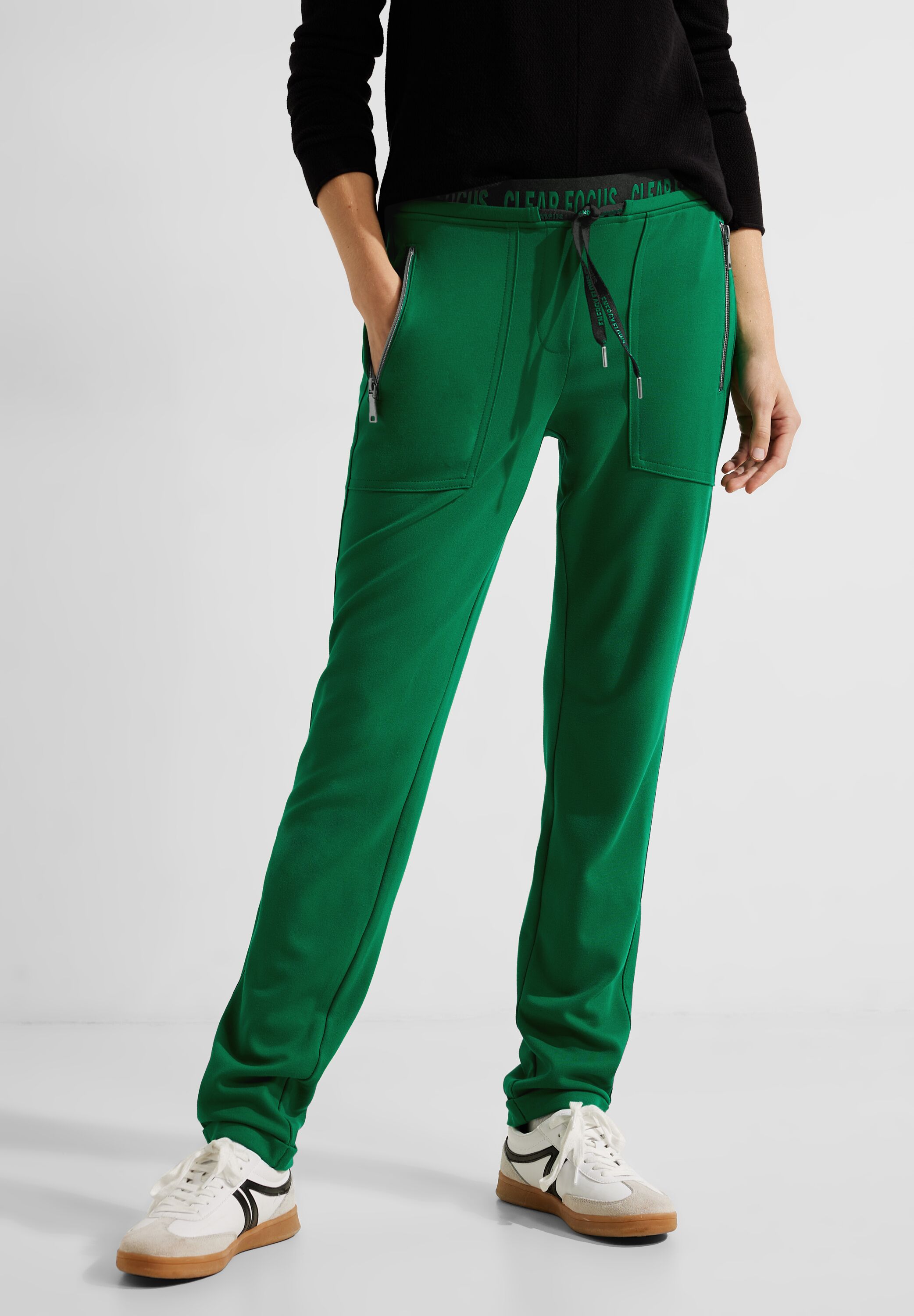 CECIL Joggpant Tracey in Easy Green im SALE reduziert B377015-15069 -  CONCEPT Mode
