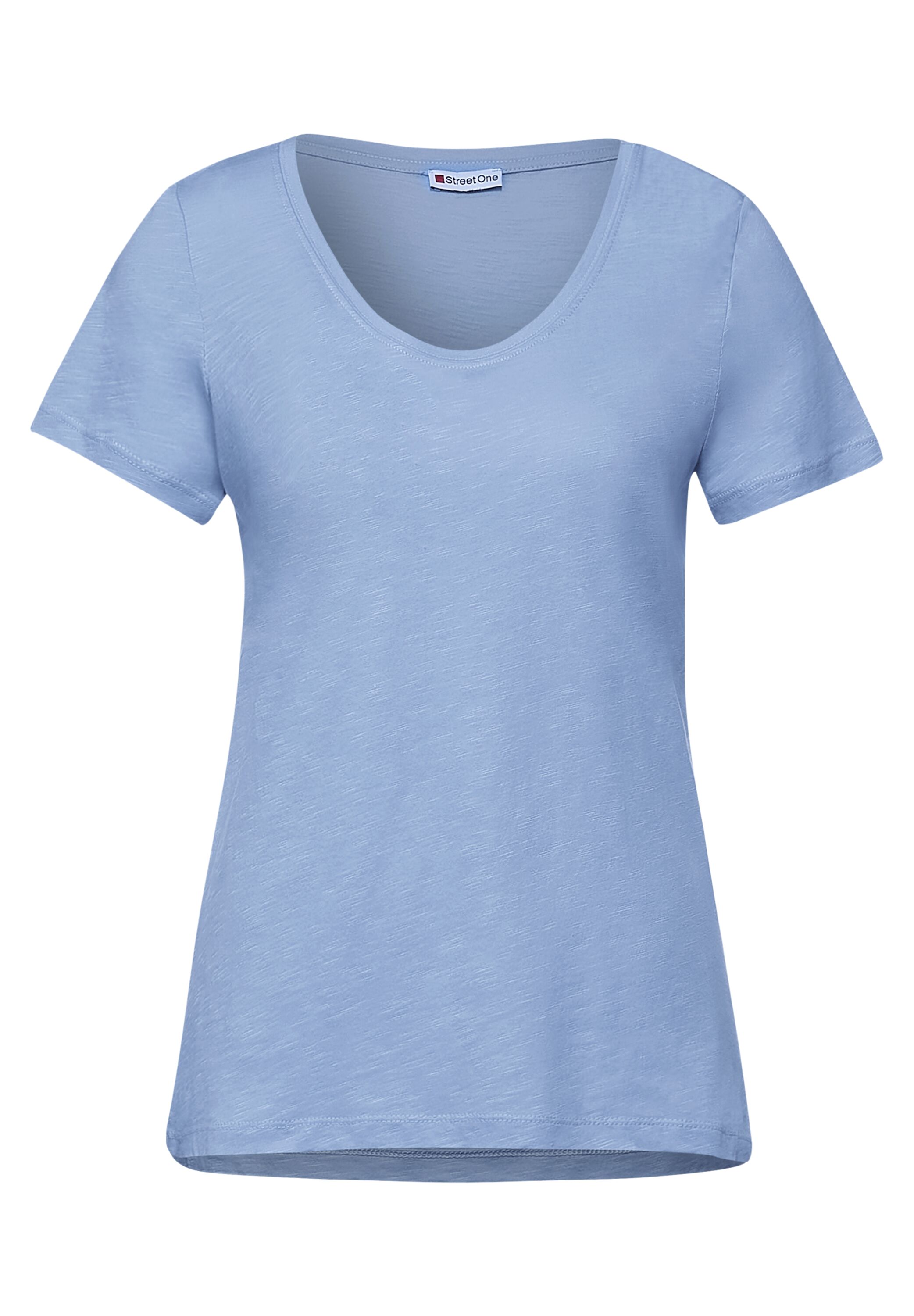Street One T-Shirt Gerda in Sunny A316300-13032 - Mid Mode CONCEPT Blue