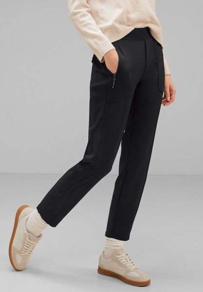 Street One Loose Fit Joggpants in Black