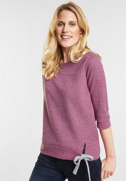 CECIL - Doubleface Sweatshirt in Magic Pink