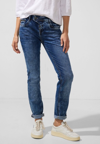 Street One Casual Fit Jeans Jane in Authentic Blue Destroy
