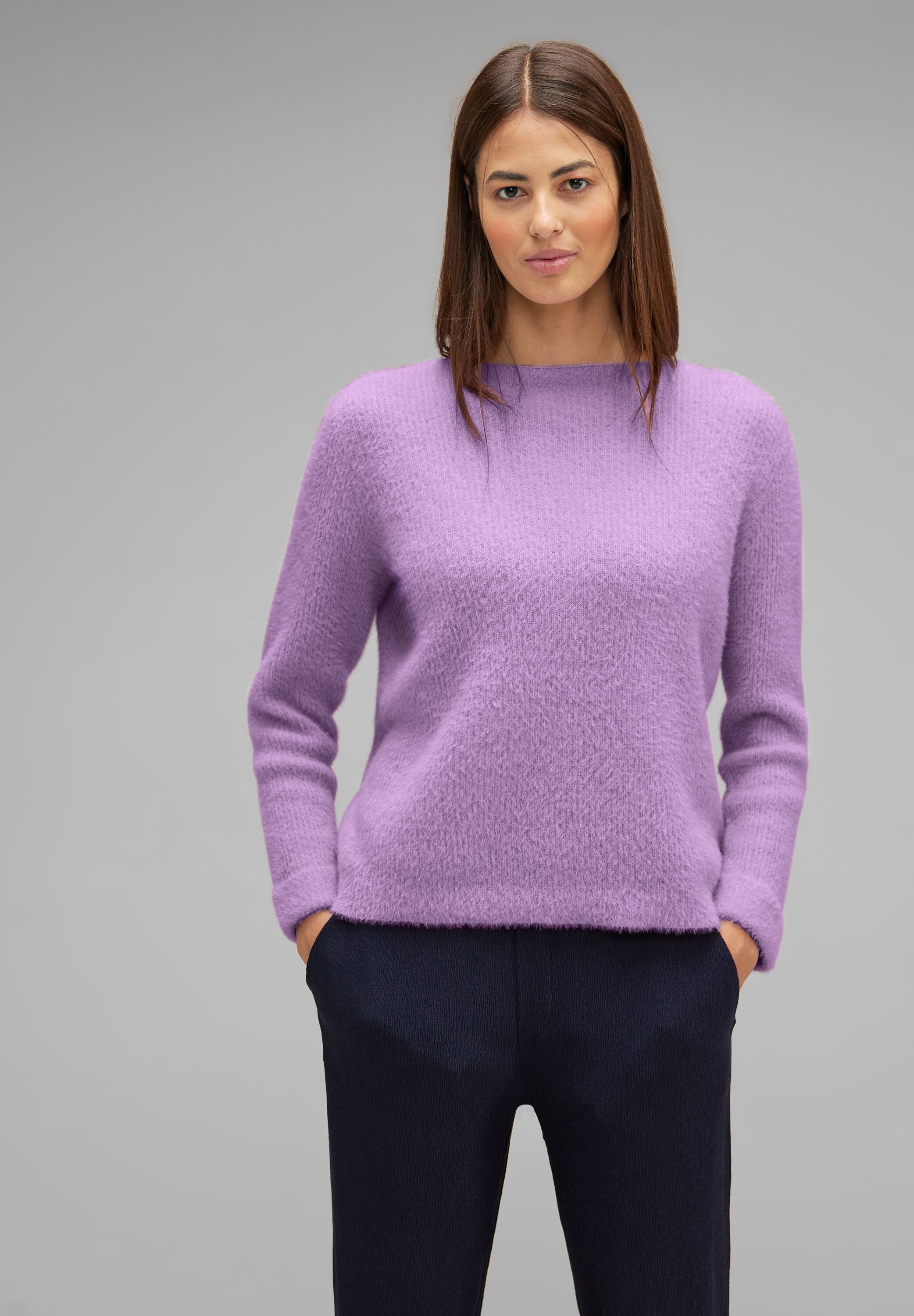 reduziert CONCEPT SALE Street Pure Mode Pullover in im One Soft A302413-15289 - Lilac
