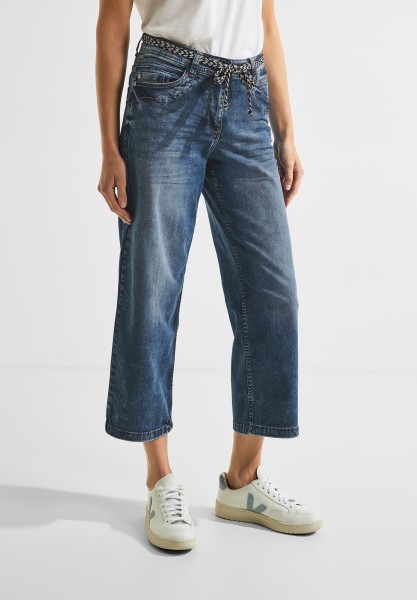 Cecil Loose Fit Jeans in Authentic Used Wash
