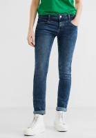 Street One - Casual Fit Jeans in Deep Indigo Used Wash
