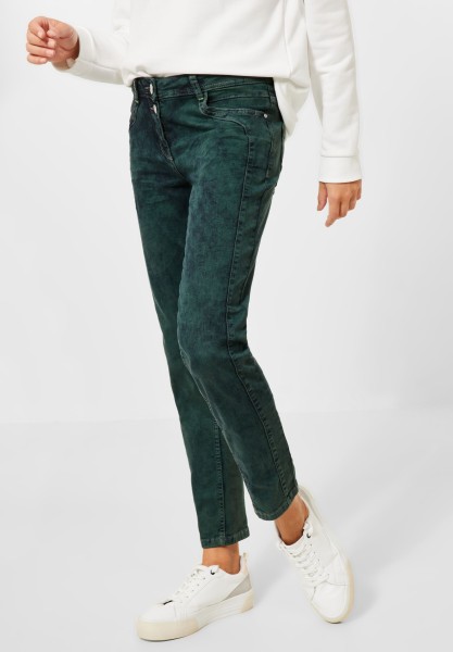 CECIL - Loose Fit Jeans in Ponderosa Pine Green