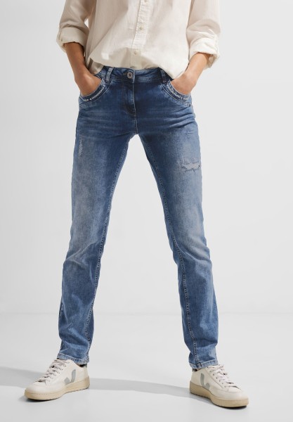 Scarlett im Mode Jeans B376931-10808 reduziert Blue - in Authentic CECIL CONCEPT SALE Wash